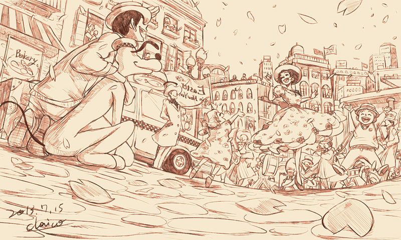 Illustration for article titled Disney's animal characters reimagined as humans